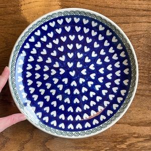 Polish Pottery Dinner Plate